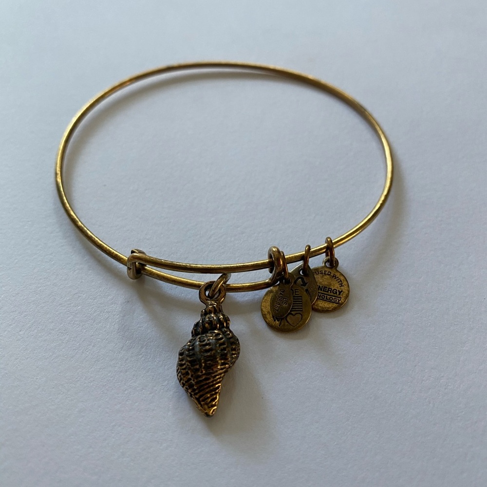 Alex and Ani Conch Charm Bracelet